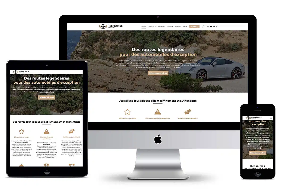 Prem Drive - Site réalisé avec le thème WordPress SEO Mag 