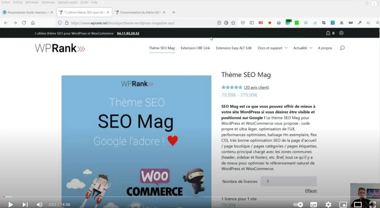 thème seo mag